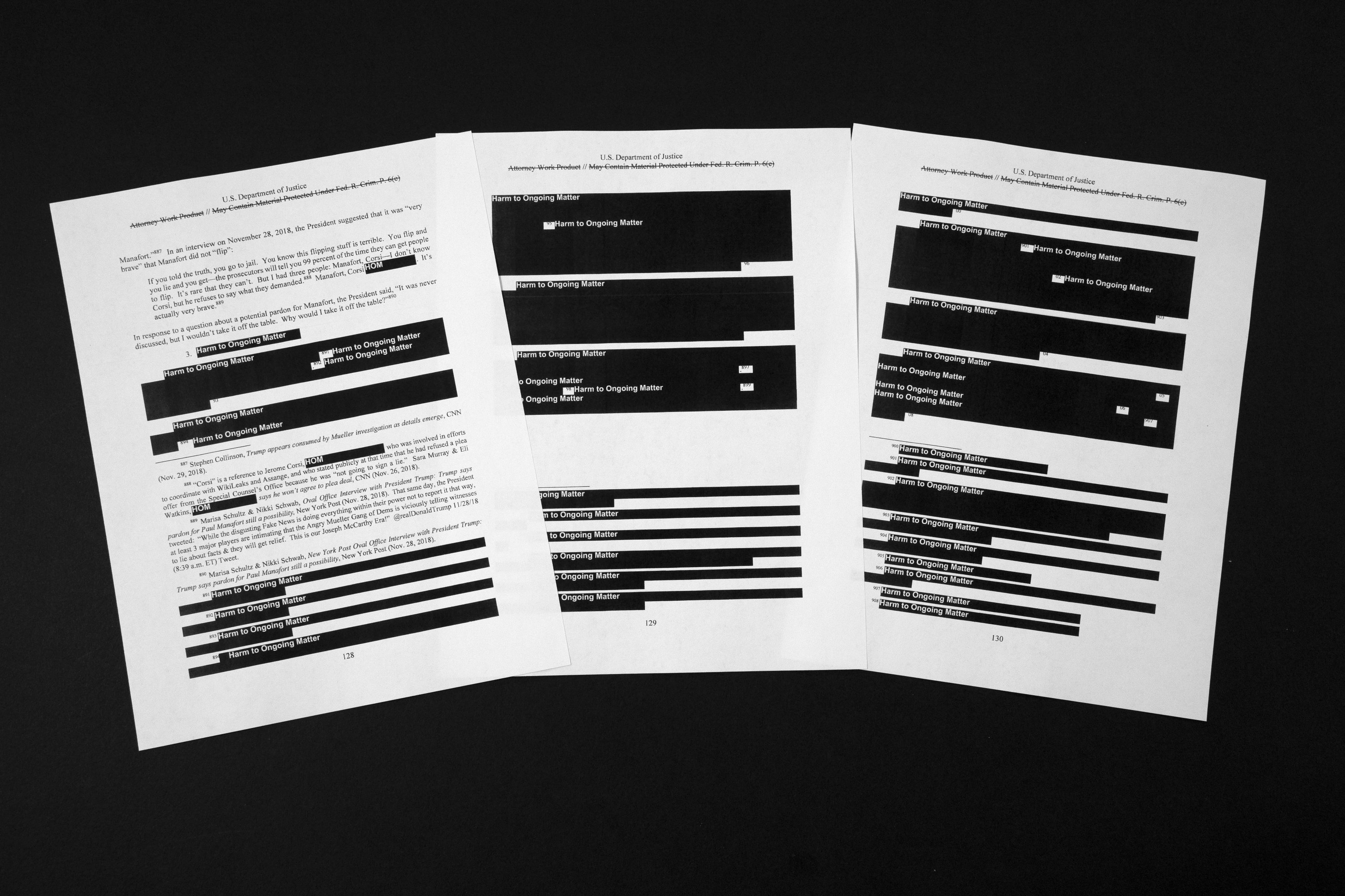 A few things you might have missed from the Mueller report A few things you might have missed from the Mueller report