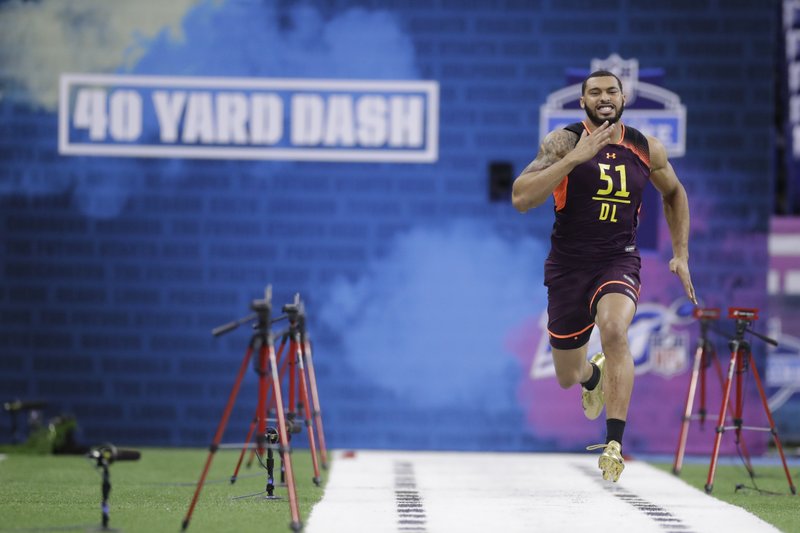 Montez Sweat Set Big Man Record For 40 Yard Dash