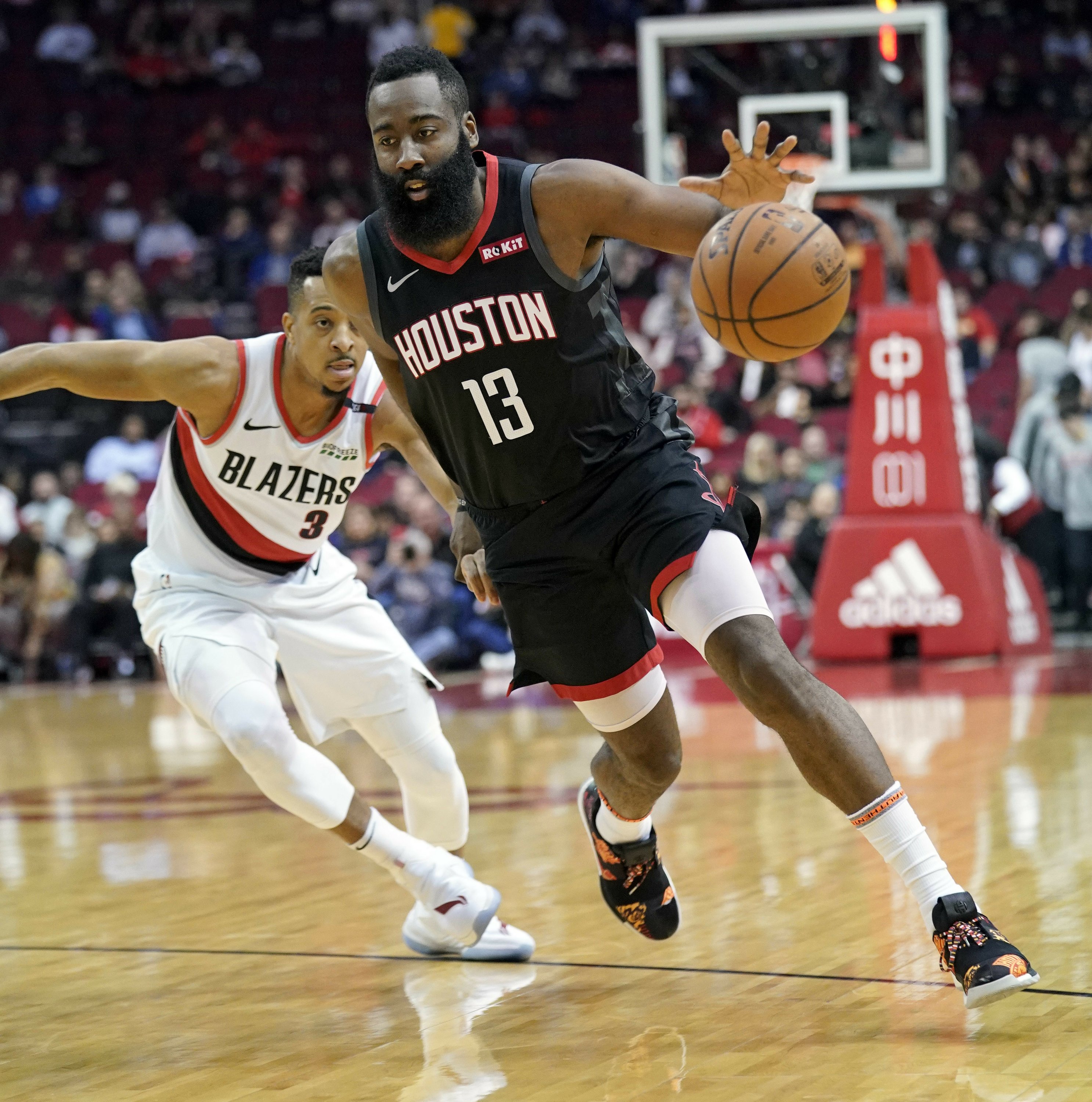 Harden Scores 29 To Lead Rockets Past Blazers 111 103 Ap News