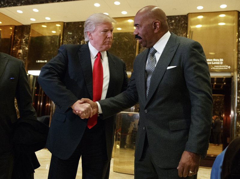 Donald Trump, Steve Harvey