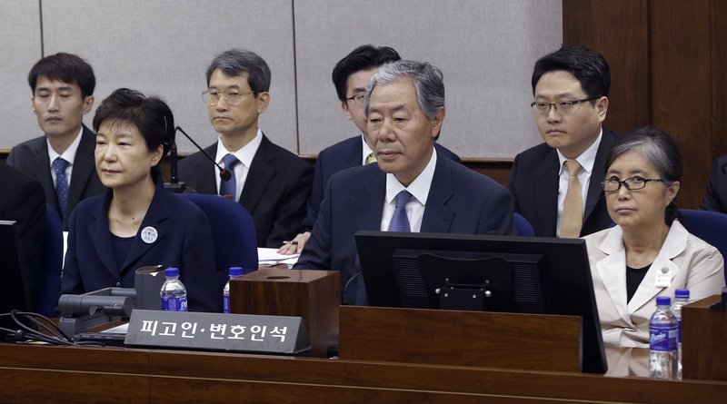 Corruption trial begins for ex-South Korean President Park