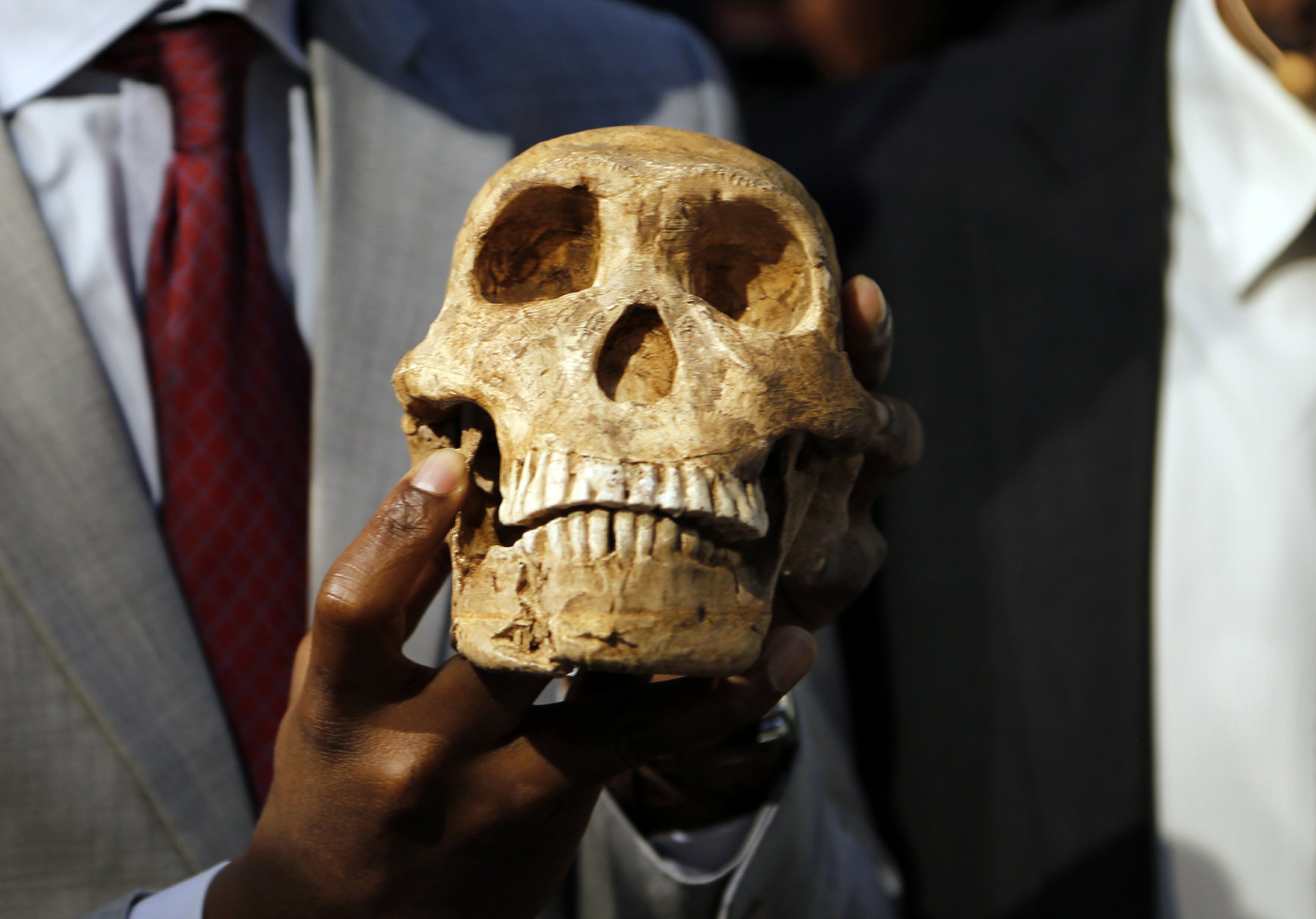 Homo naledi. Scientists in Africa.