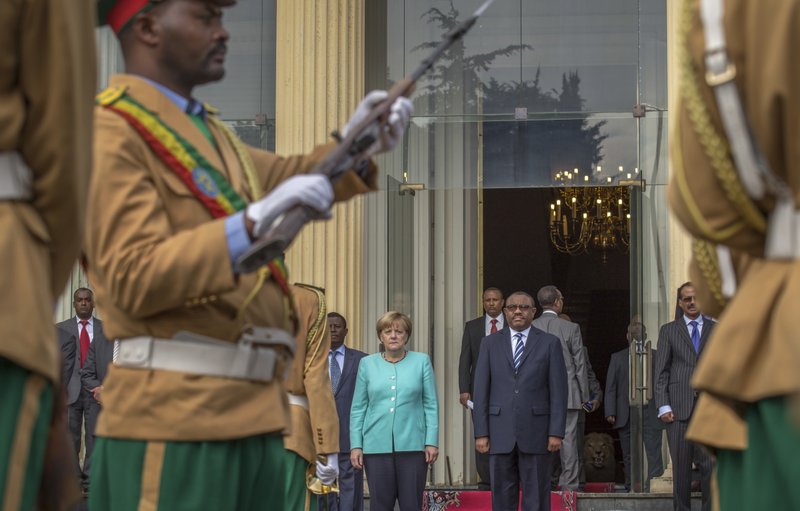 Angela Merkel, Hailemariam Desalegn