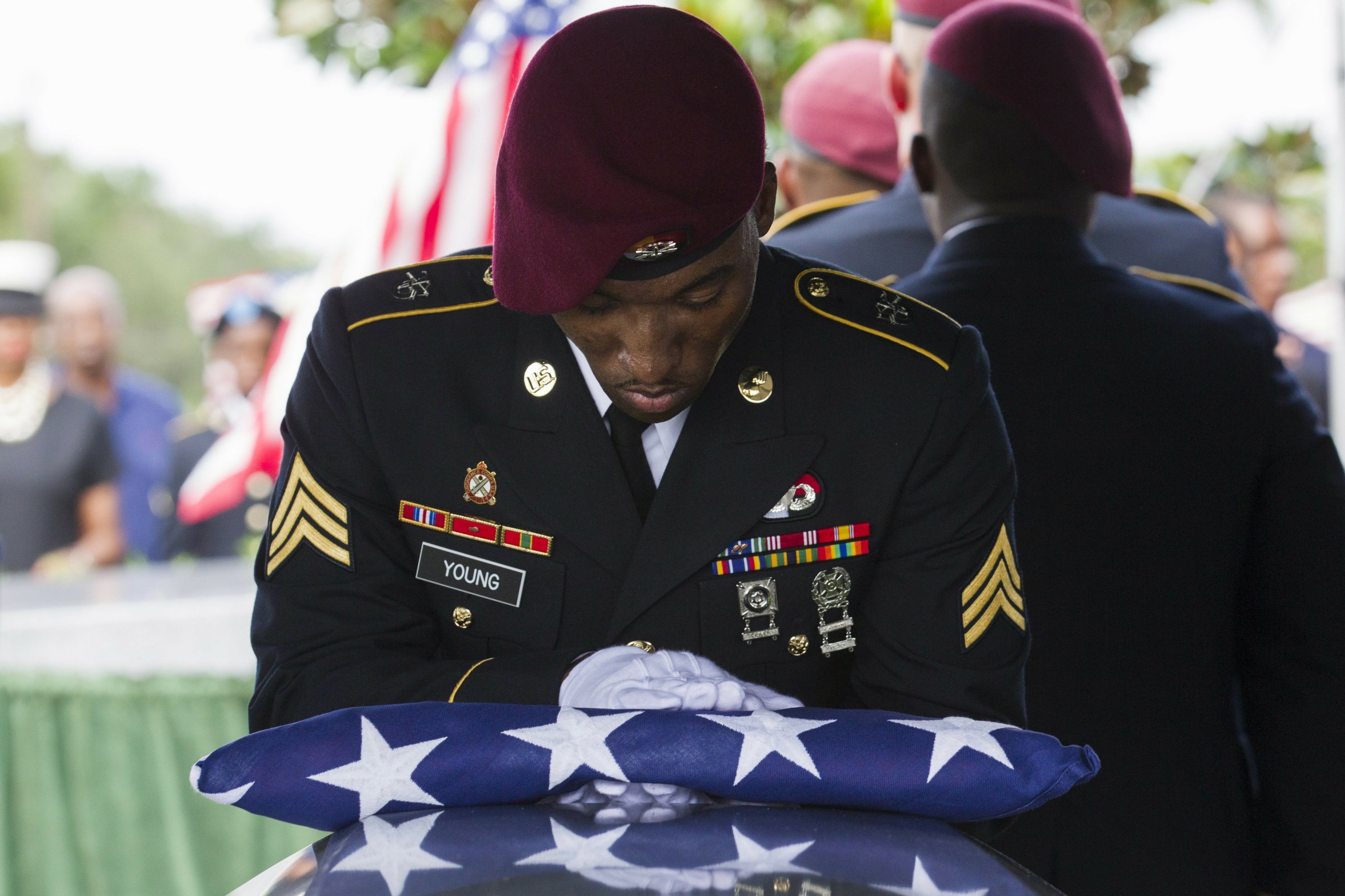 american military funeral