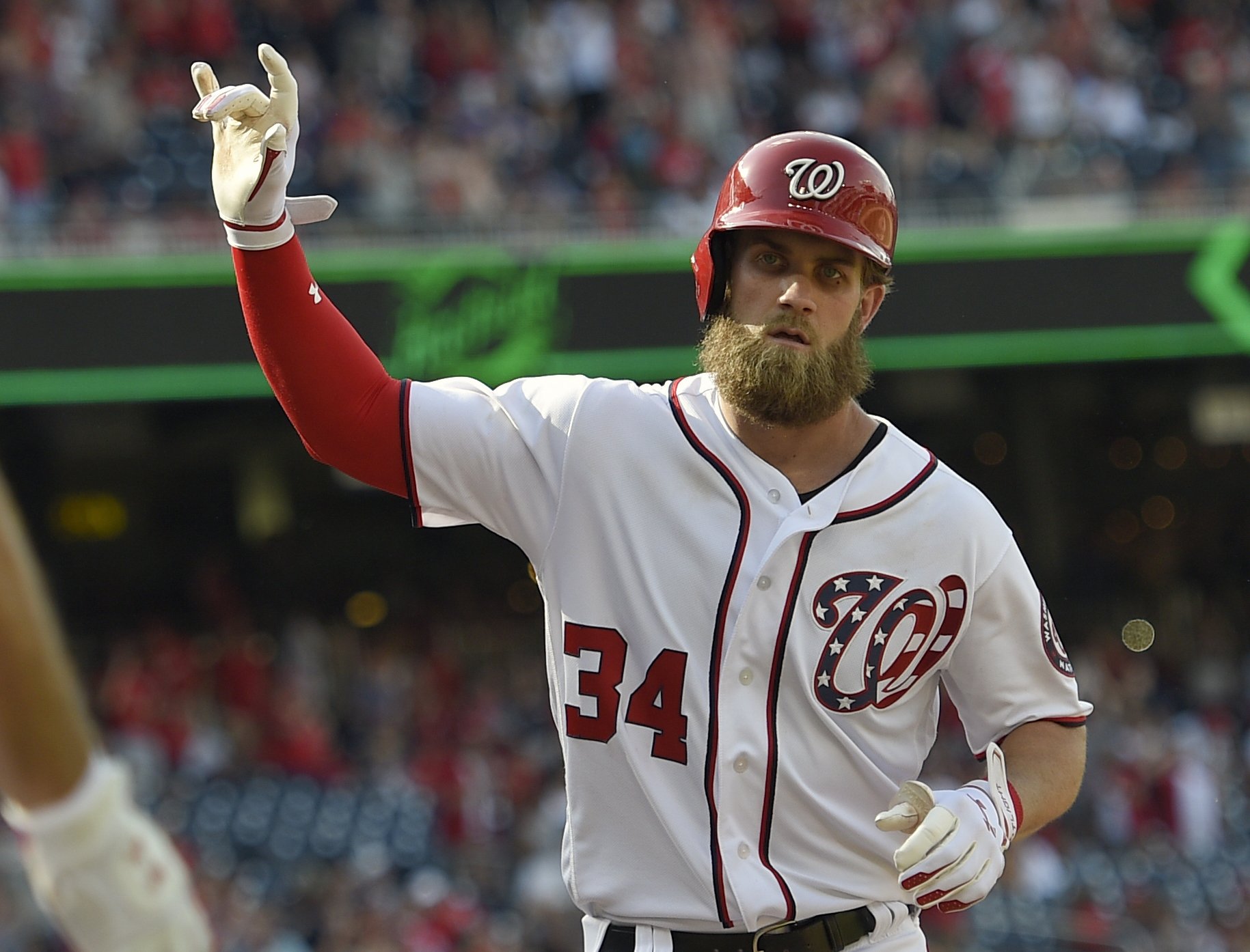 Bryce Harper to play 1st game as visitor at Nationals Park AP News
