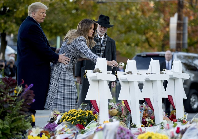 Donald Trump, Melania Trump, Jeffrey Myers