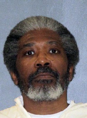 This undated photo released by Texas Department of Criminal Justice shows death row inmate Robert Jennings. The 61-year-old Texas man on death row was set to be executed Wednesday, Jan. 30, 2019, for killing a Houston police officer more than three decades ago. Jennings would be the first inmate put to death this year both in the U.S. and in Texas, which is the nation's busiest capital punishment state. Jennings was condemned for the July 1988 slaying of Houston Police Officer Elston Howard during a robbery of an adult bookstore. (Texas Department of Criminal Justice via AP)