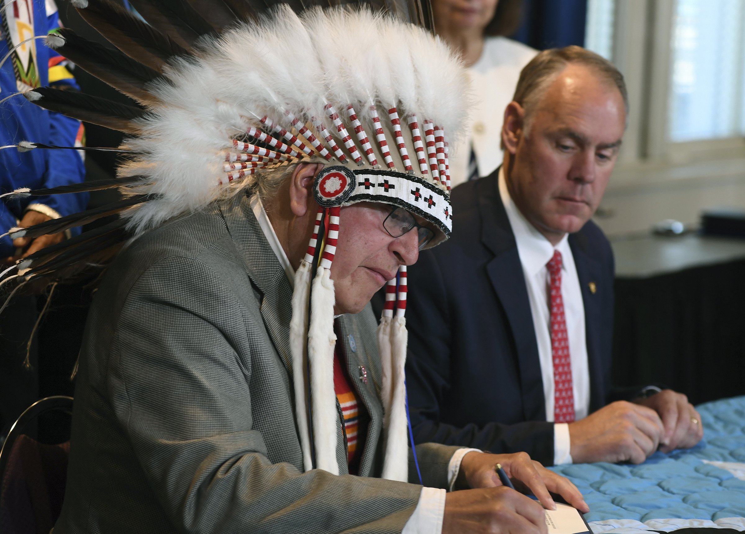 Montana's Blackfeet tribe, Zinke put water deal into effect AP News