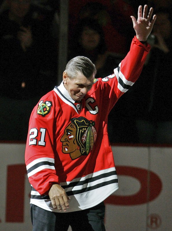 Stan Mikita, who led Blackhawks to 1961