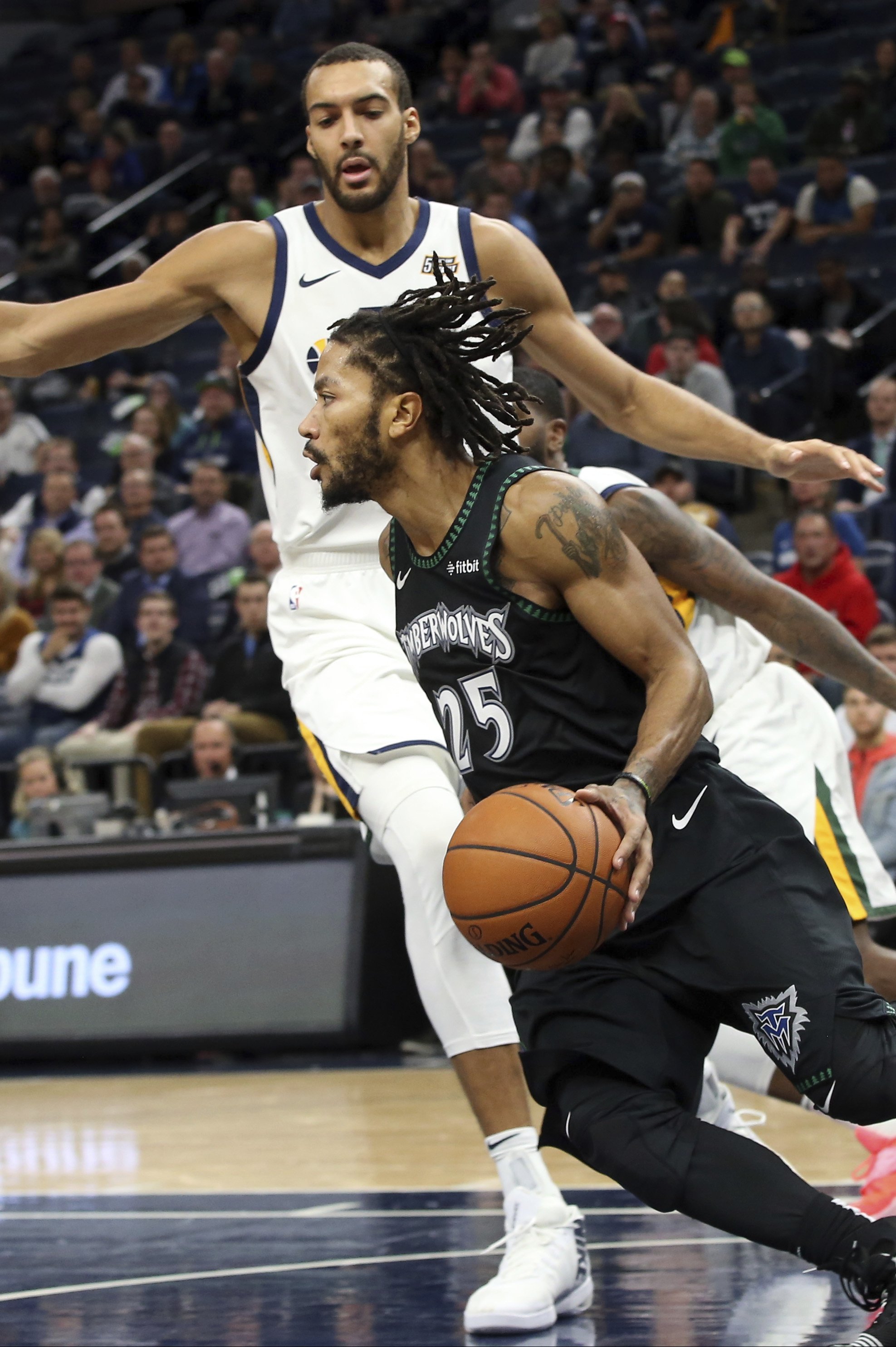 Resultado de imagen de wolves 128-125 jazz