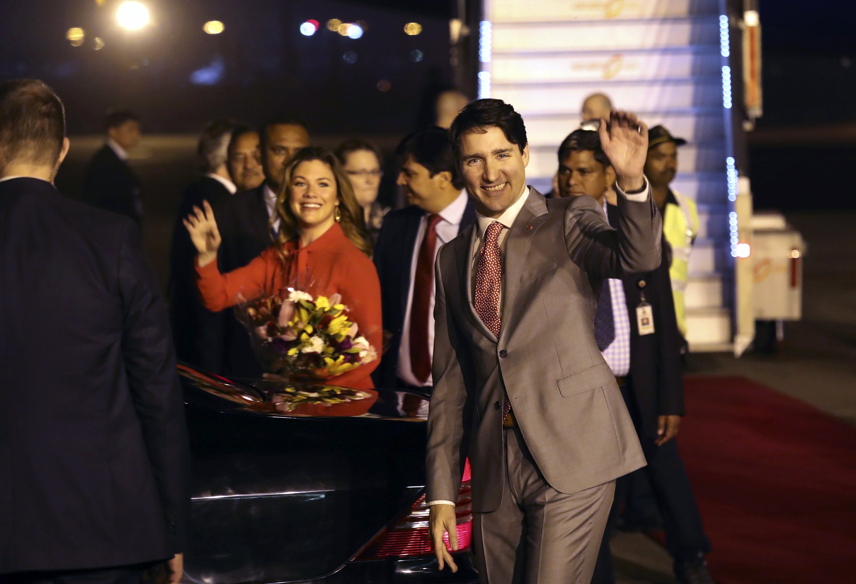 Canadian Prime Minister Trudeau Begins Weeklong India Visit