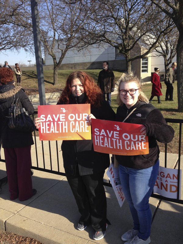 Thousands Rally To Resist Republican Health Law Repeal Drive