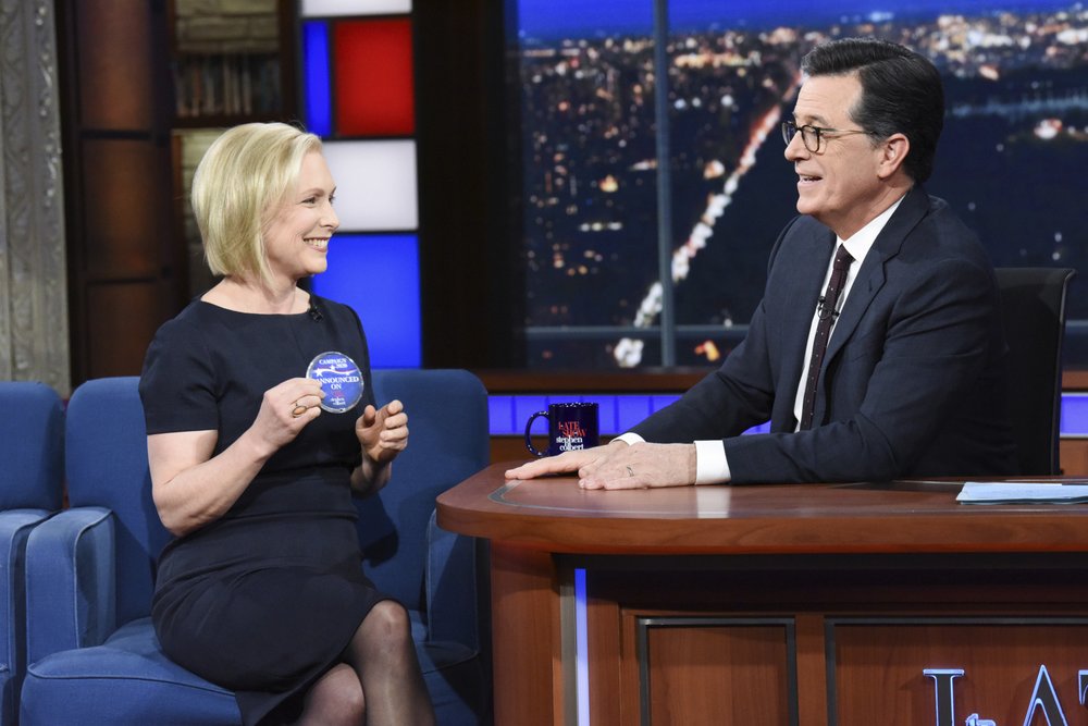 Kirsten Gillibrand, Stephen Colbert