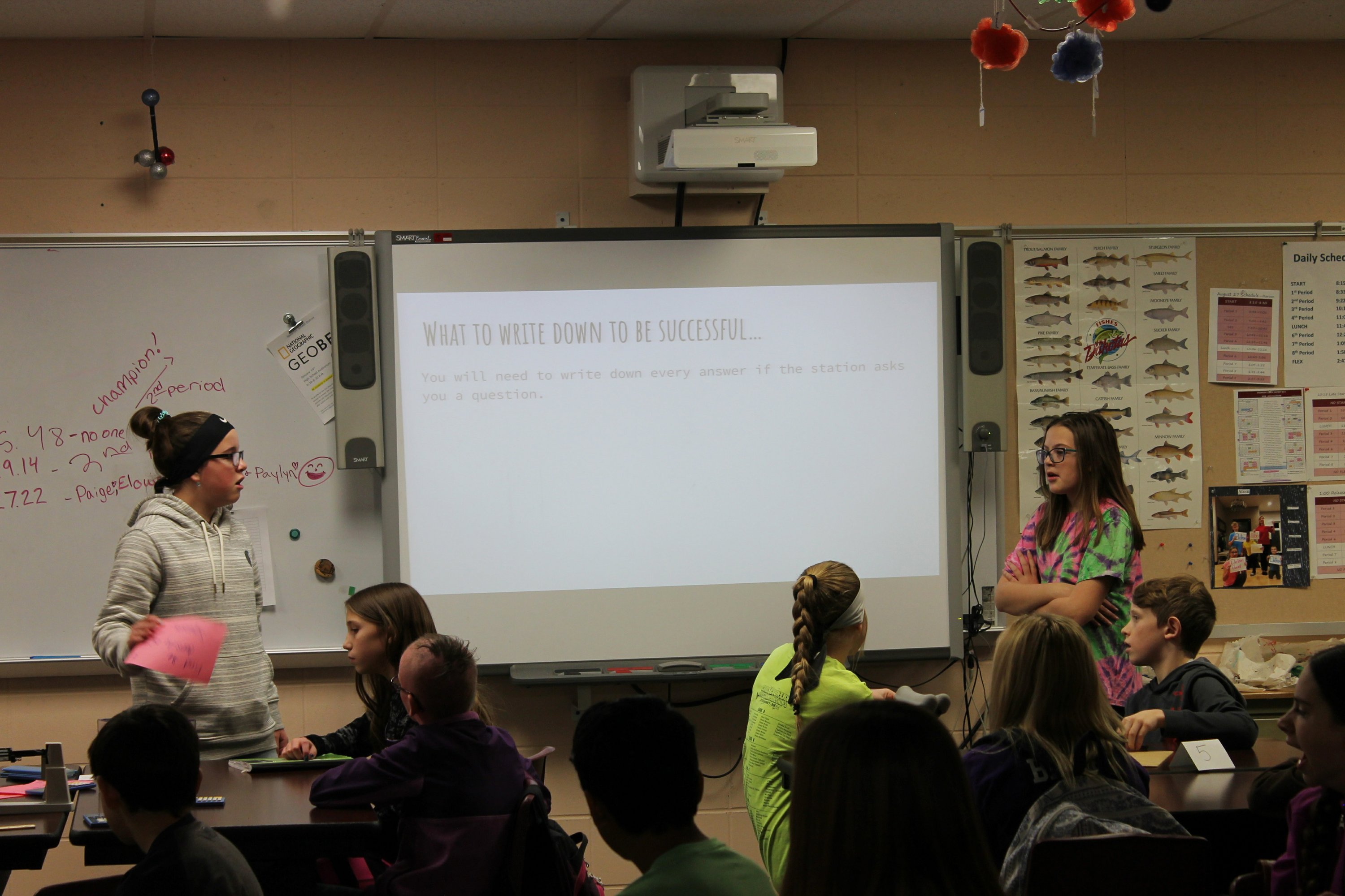 South Dakota students teach science through scavenger hunt AP News