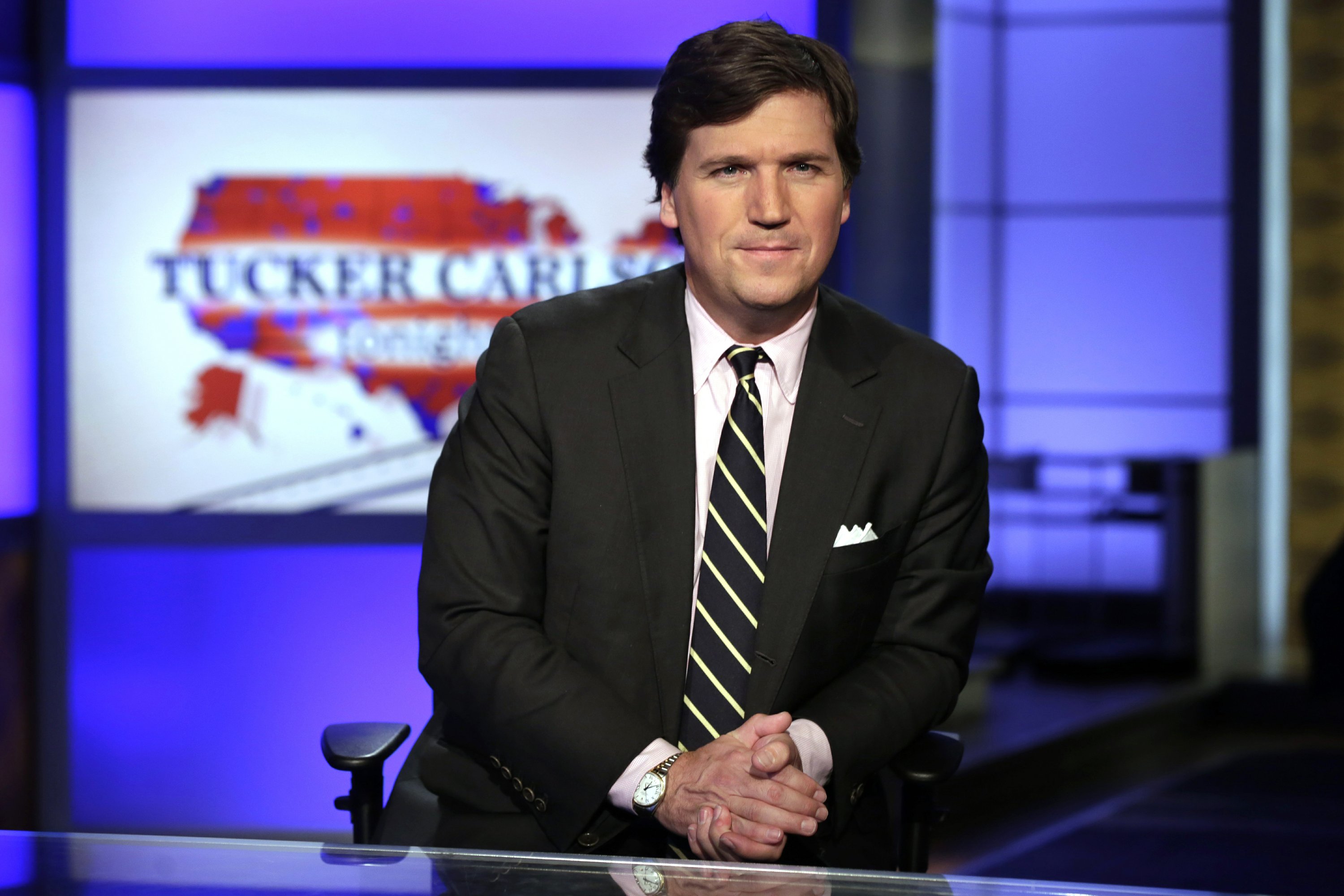 Protesters Target Home Of Fox News Tucker Carlson