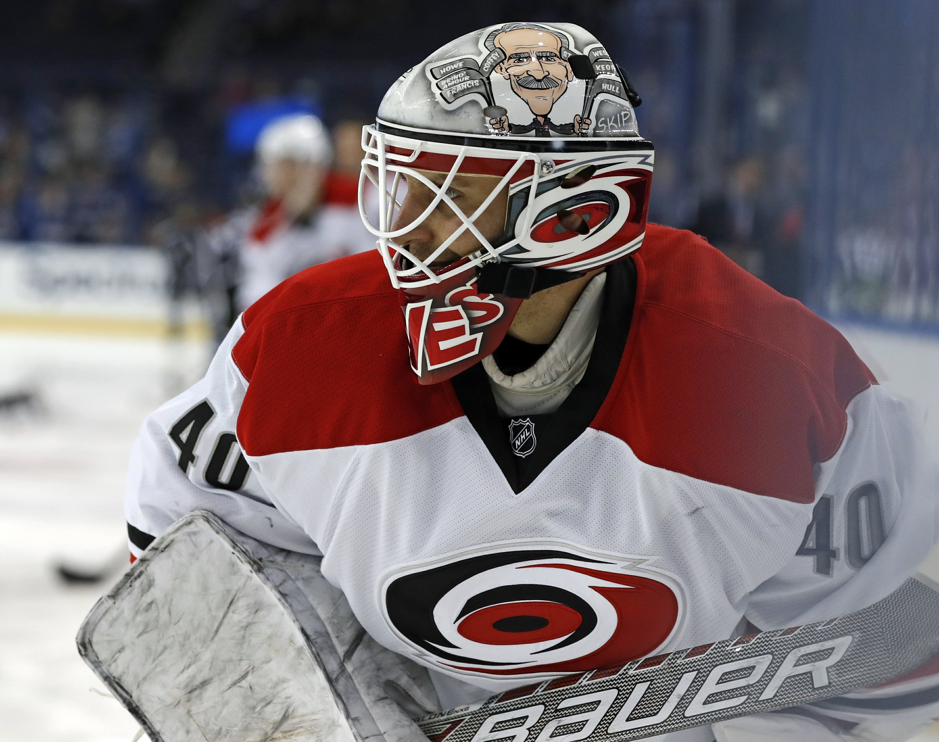 Equipment manager gets in game at goalie for Hurricanes AP News