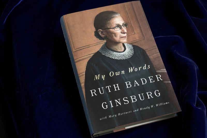 Ruth Bader Ginsburg Book My Own Words 2025