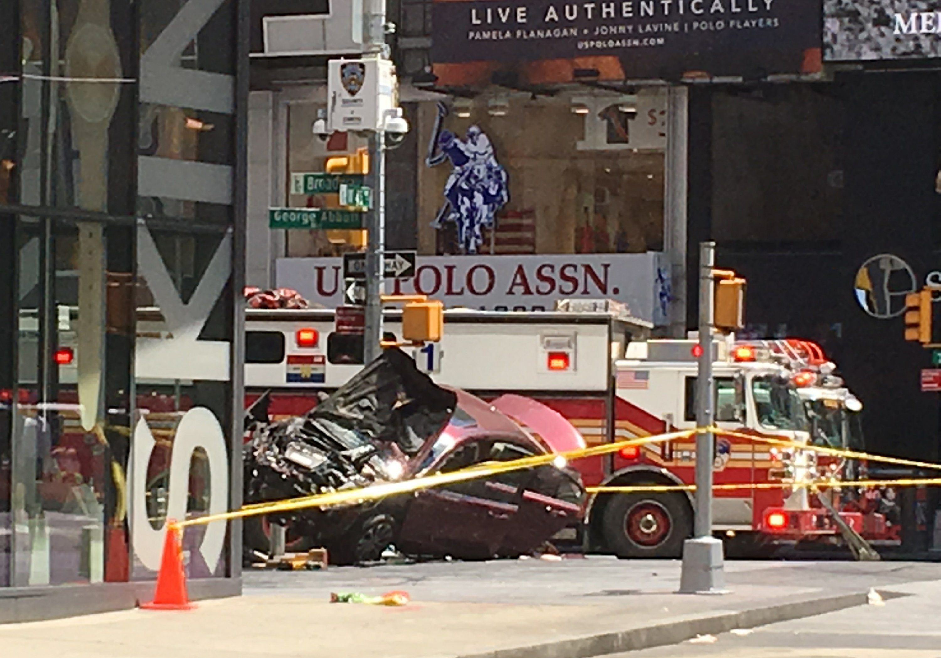 Car mows down Times Square pedestrians for blocks, killing 1 AP News