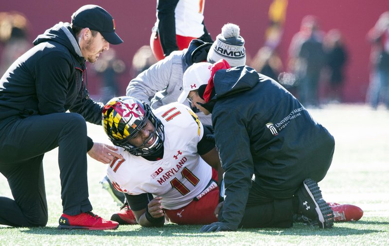 More Angst At Maryland Qb Hill Out For Season With Torn Acl
