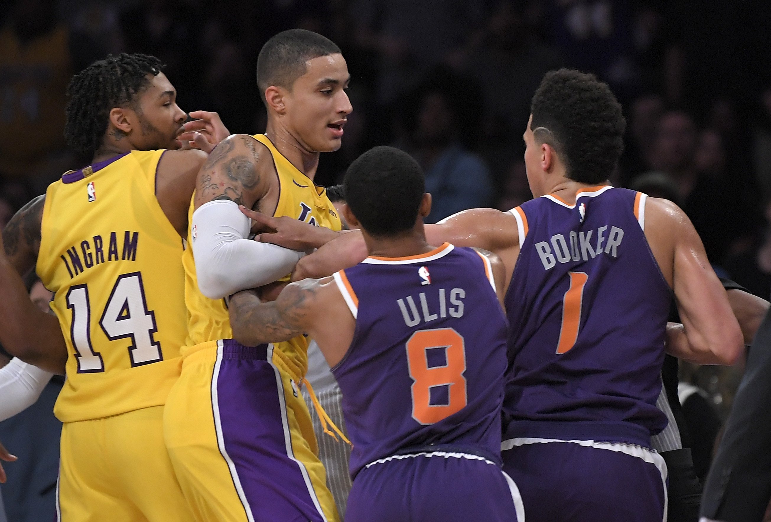 devin booker lakers jersey