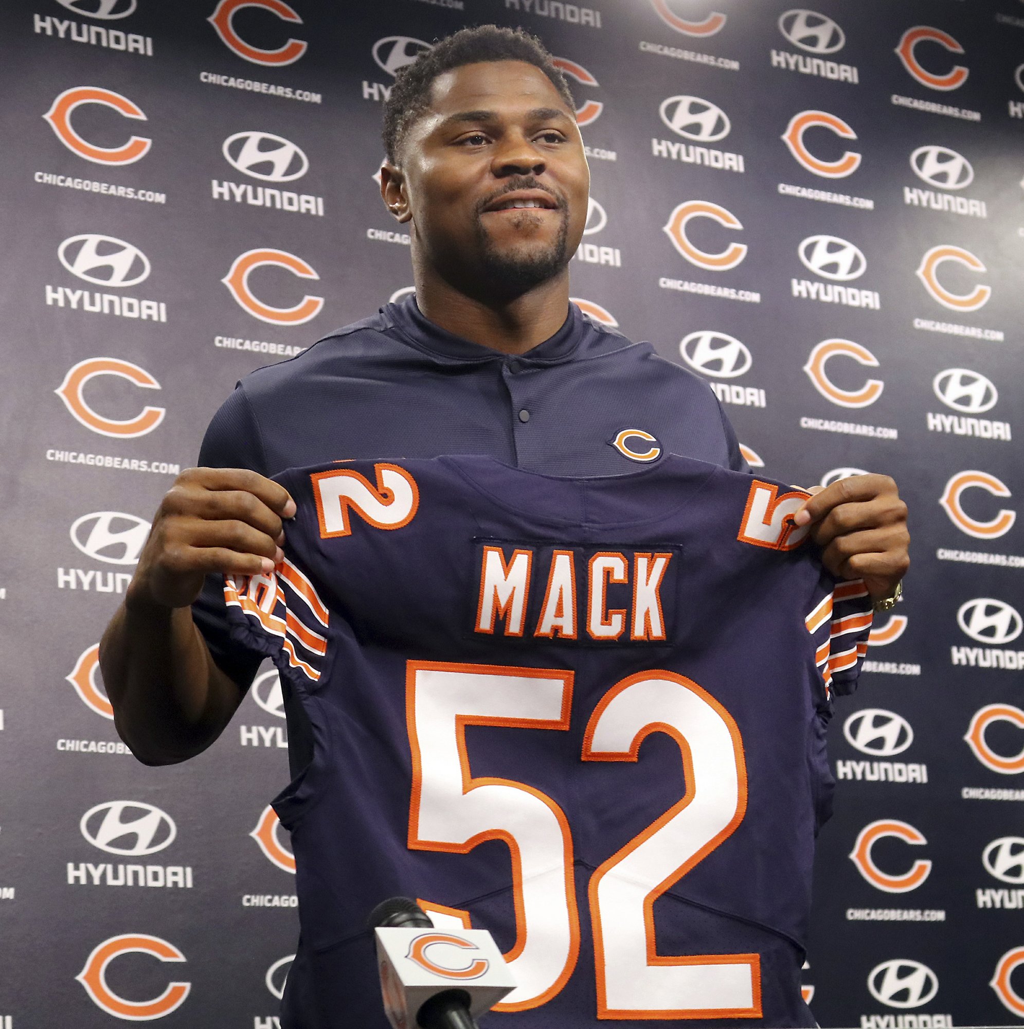 khalil mack jersey shirt