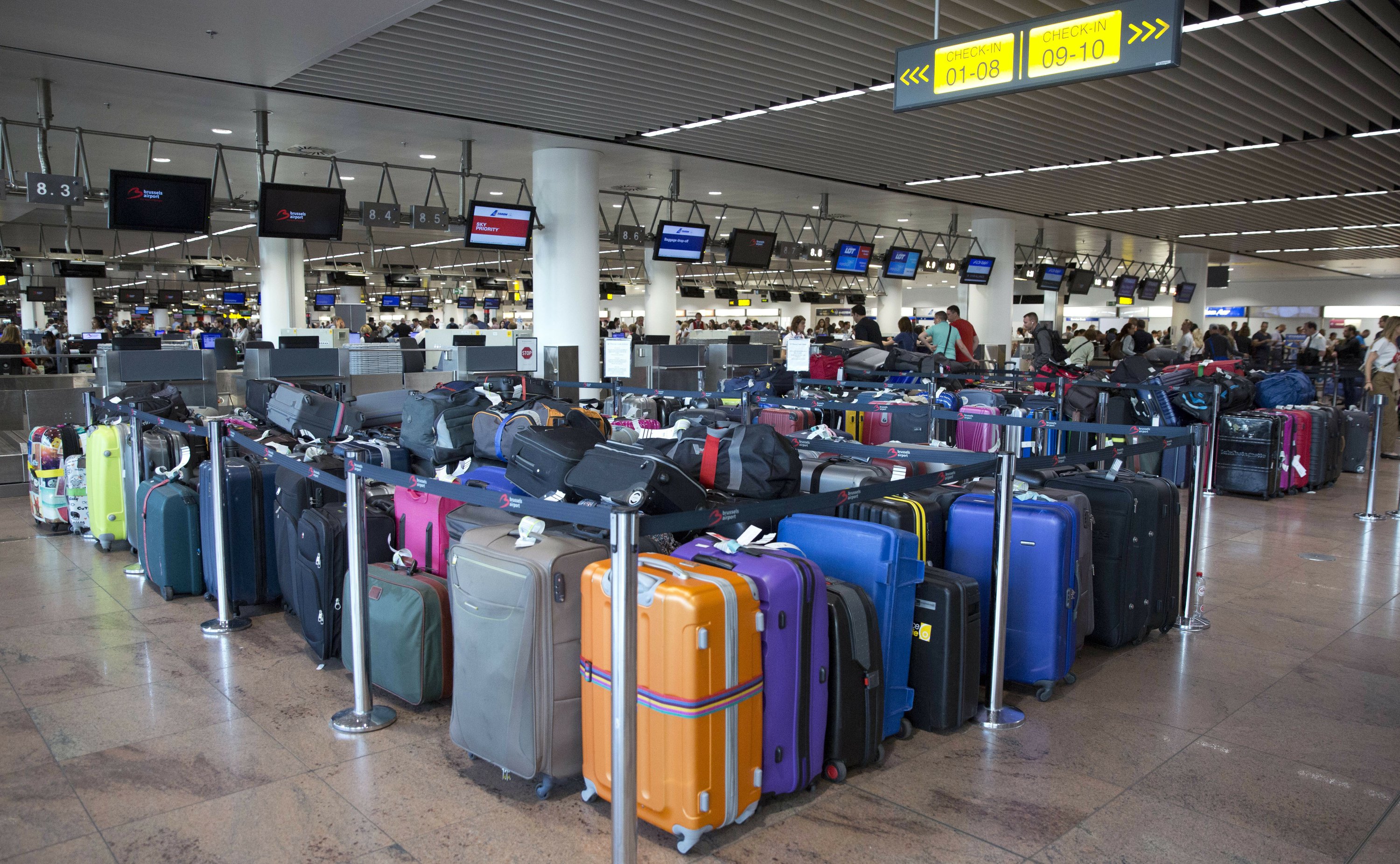 lost luggage brussels airport
