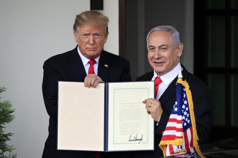 Donald Trump, Benjamin Netanyahu