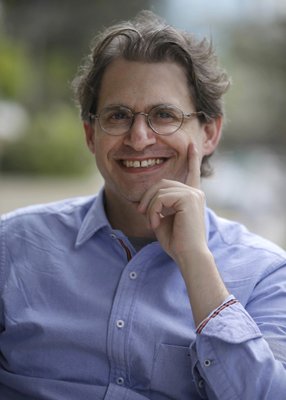 Joshua Goodman poses for a portrait in Lima, Peru, Tuesday, Nov. 15, 2016. Goodman, a cross-format journalist and news manager who has reported from more than a dozen countries for The Associated Press, has been named news director for the Andes. Based in Bogota, Colombia, Goodman will lead video, text and photo operations for the AP in Colombia, Venezuela, Peru and Ecuador. (AP Photo/Martin Mejia)