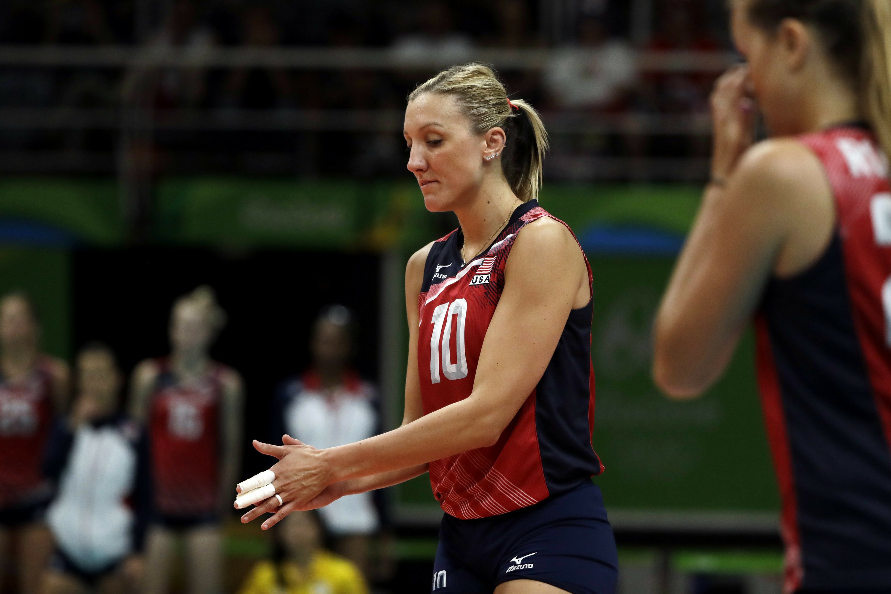 women in volleyball