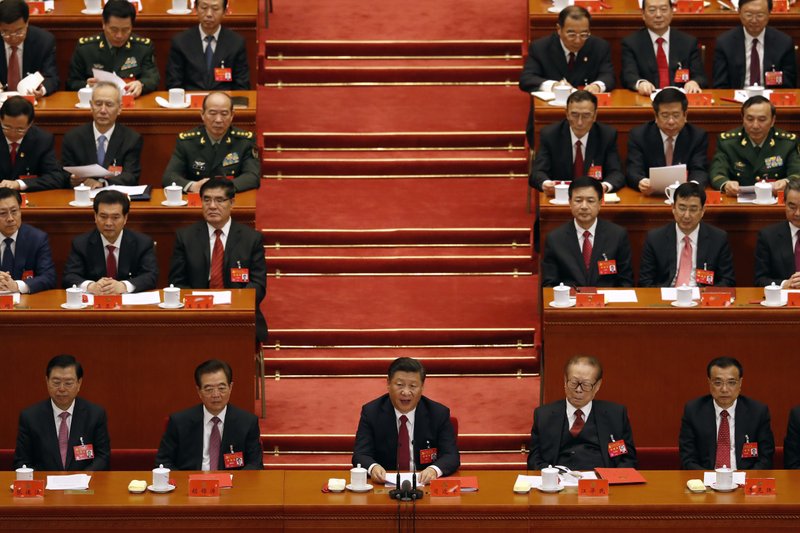 Xi Jinping, Hu Jintao, Jiang Zemin, Li Keqiang