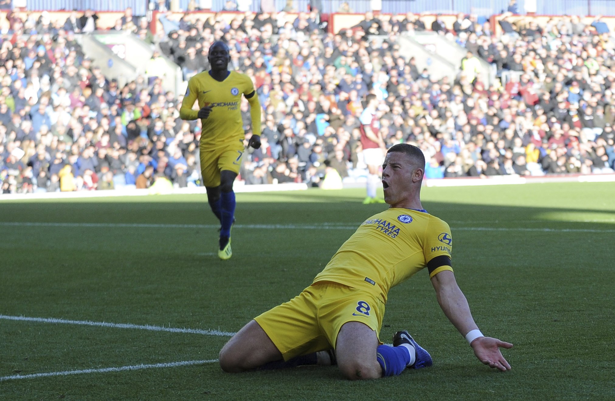Without Hazard, Chelsea overwhelms Burnley in 4-0 win  AP News