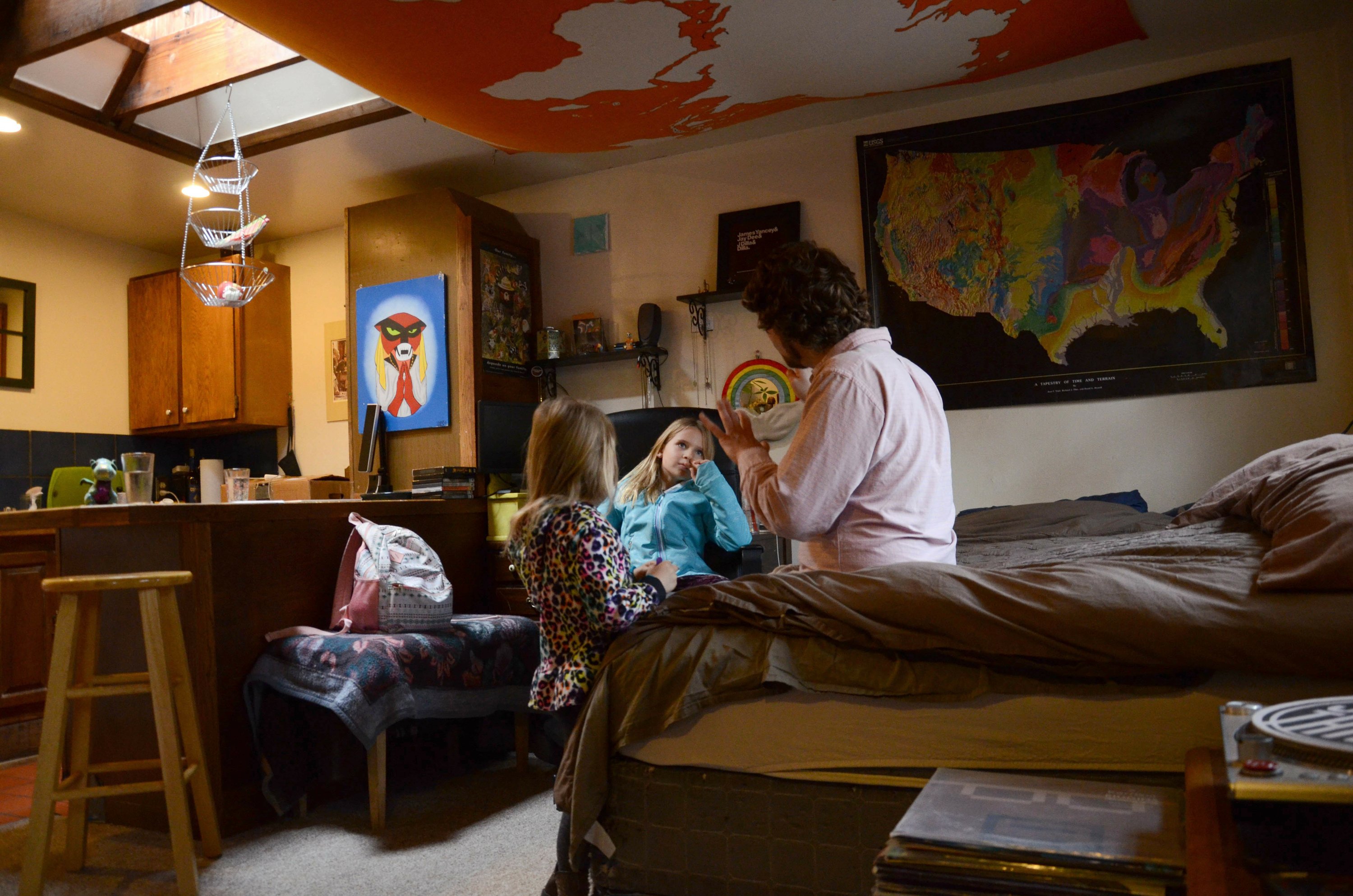 Visit room. Parent waiting area.