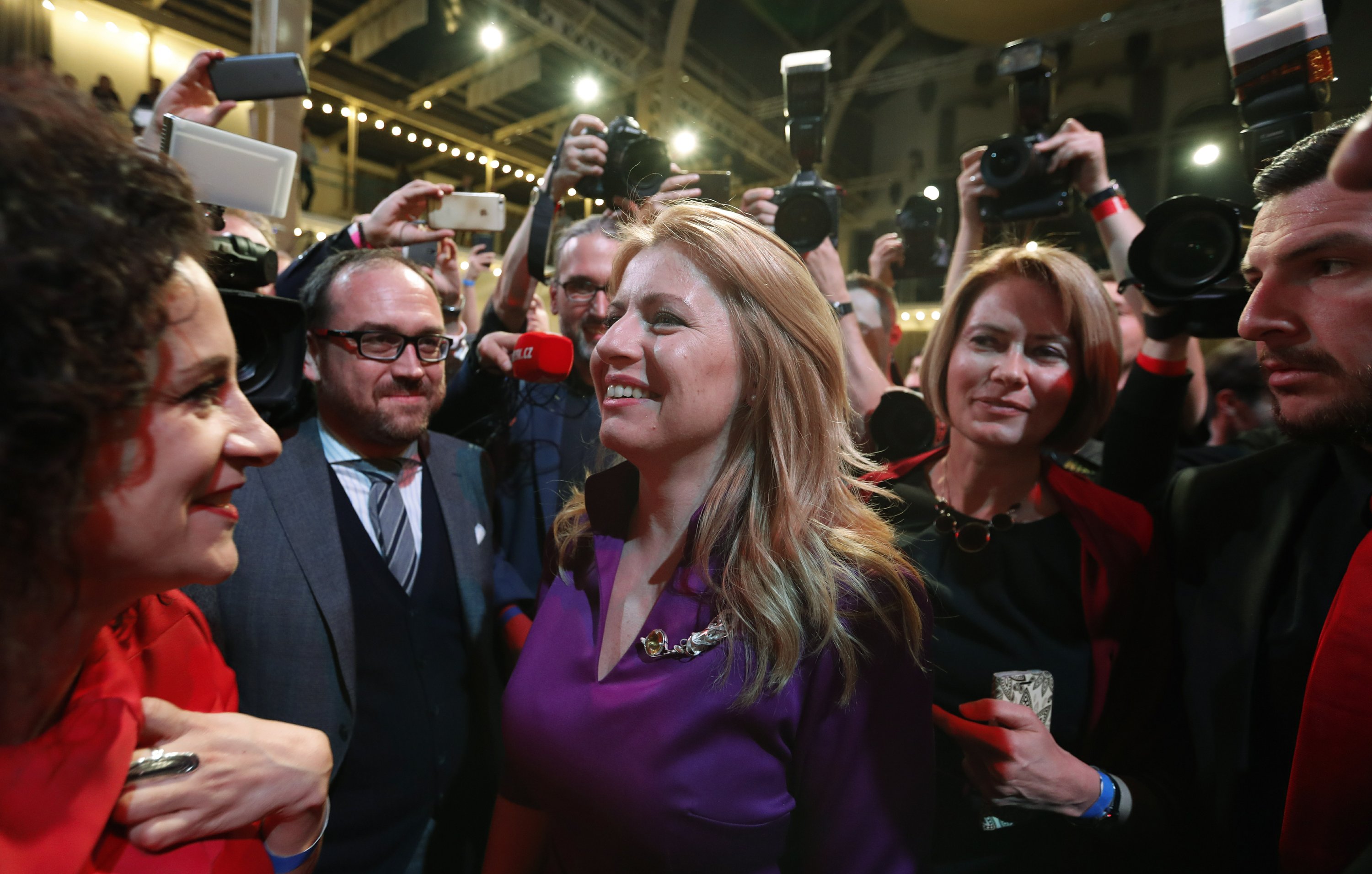 Liberal Upstart Caputova Elected 1st Slovak Female President Ap News