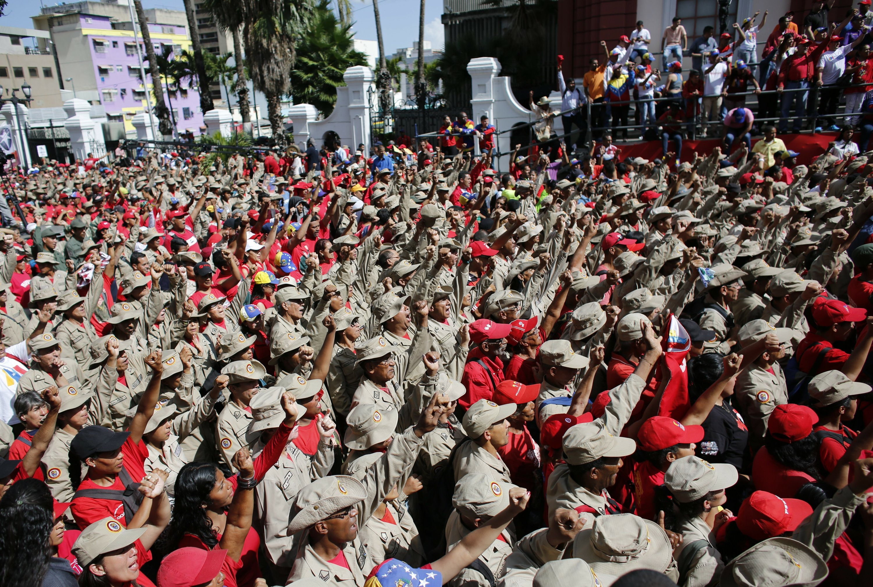Venezuela rallies Maduro supporters after thwarted attack | AP News