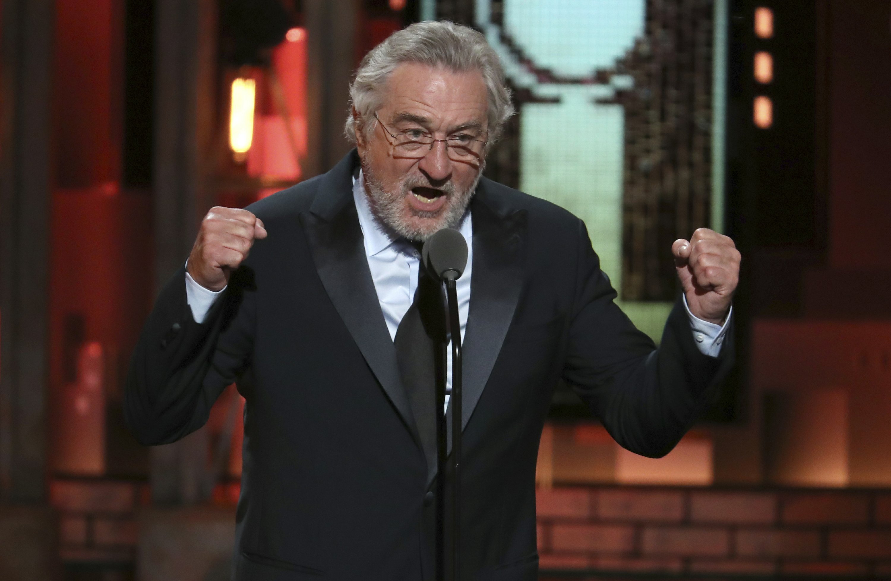 Robert De Niro bleeped at Tony Awards for Trump Fbomb AP News