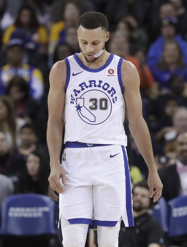 steve kerr rules out stephen curry for playoffs"