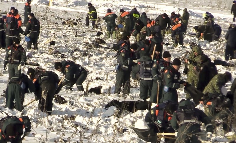 Workers find both data recorders at Russian plane crash site (apnews.com)