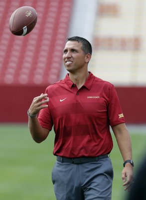 Matt Campbell has once-woebegone Iowa State on the rise | AP News