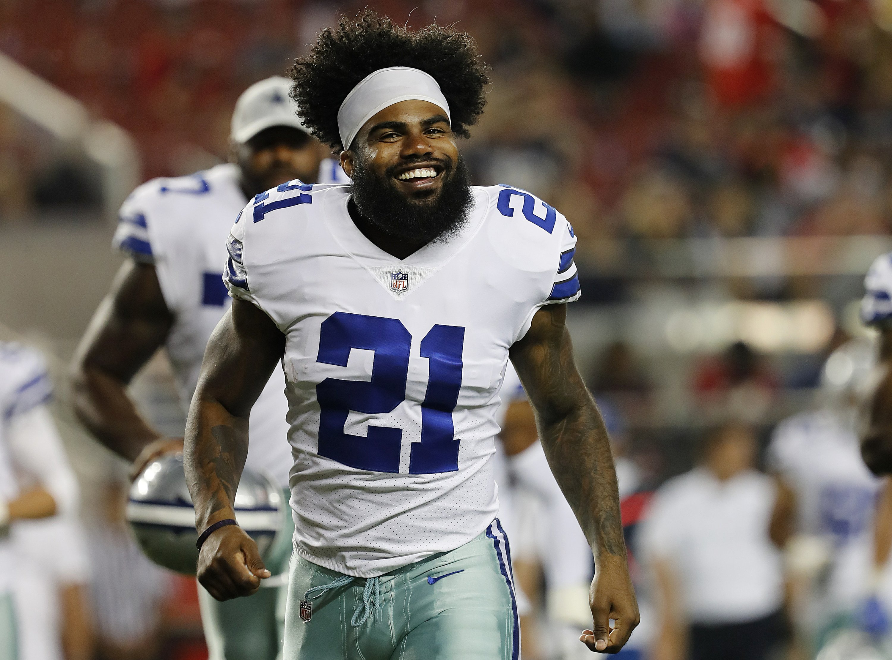 Free Of Looming Suspension Elliott Ready To Run For Cowboys