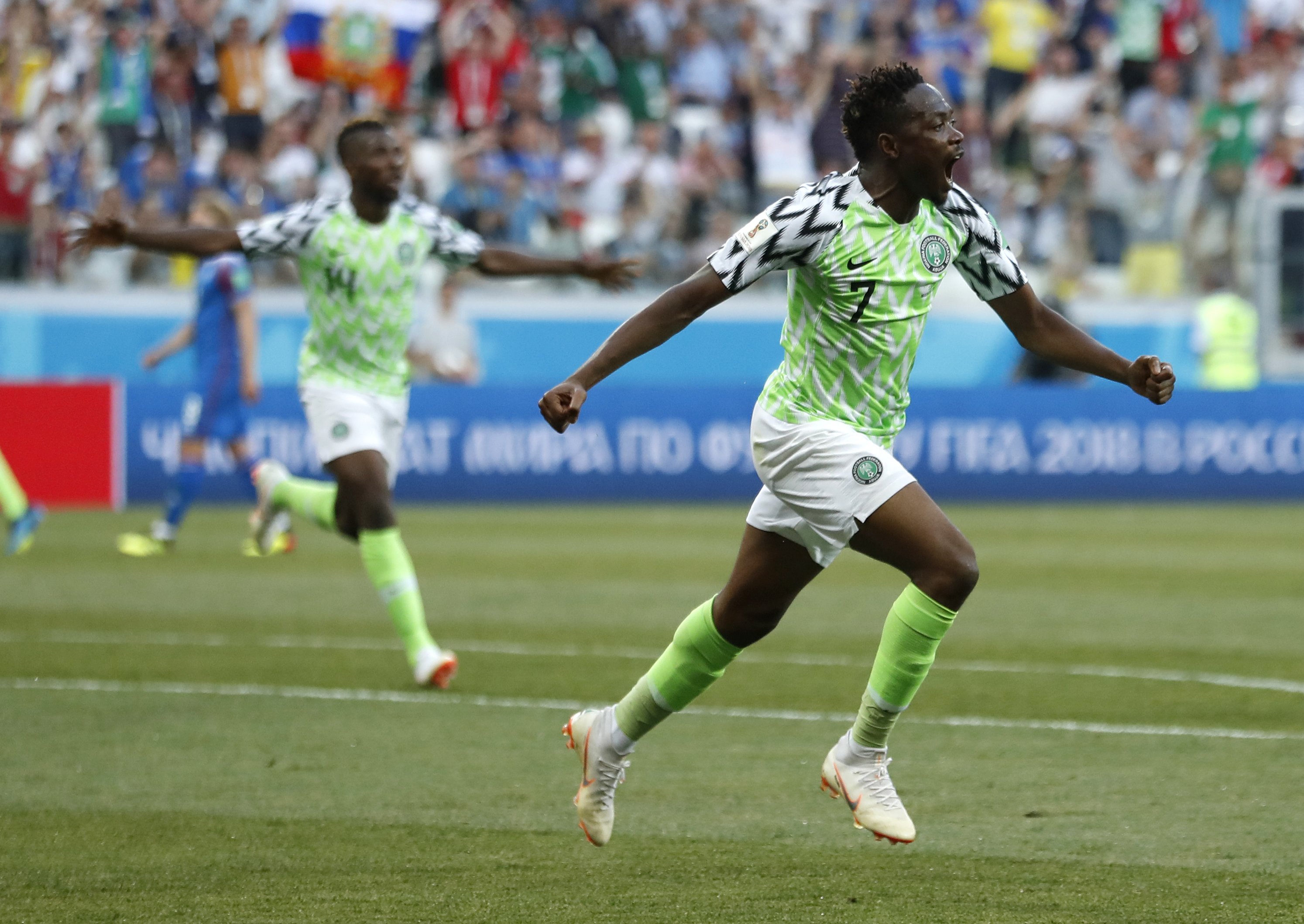 The Latest Musa Gives Nigeria 1 0 Lead Vs Iceland Ap News