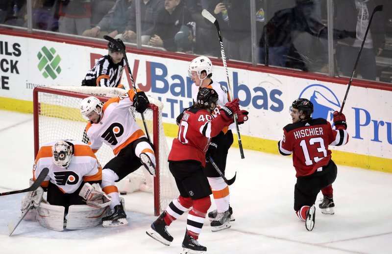 new jersey devils goal bar