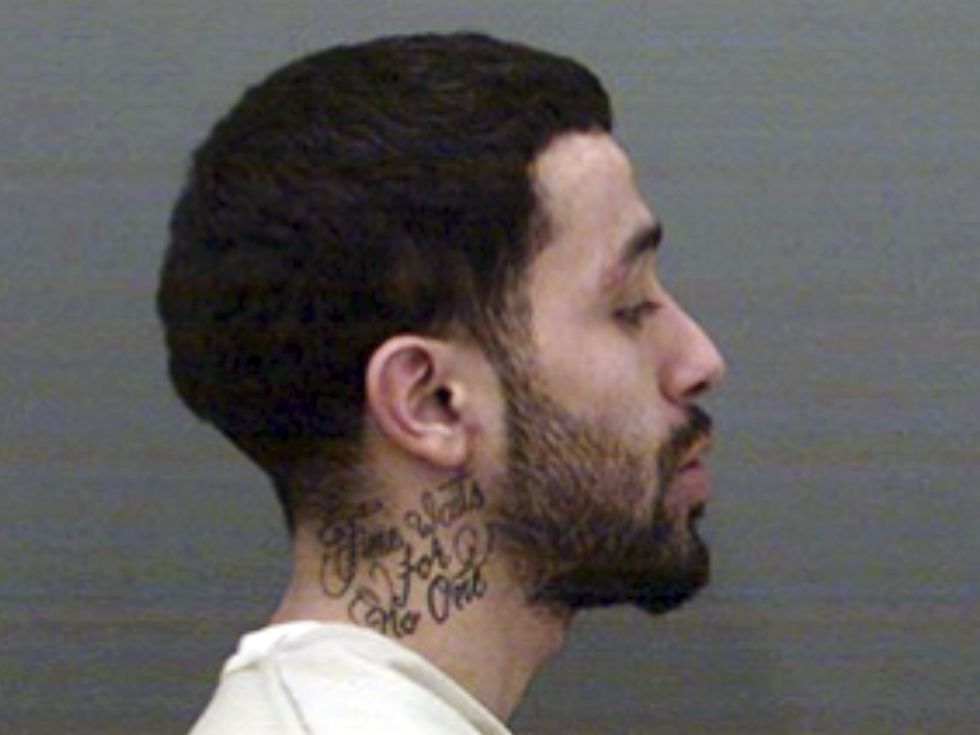 Escaped Inmate S Tattoo Time Waits For No One Escaped Inmate S Tattoo Time Waits For No One