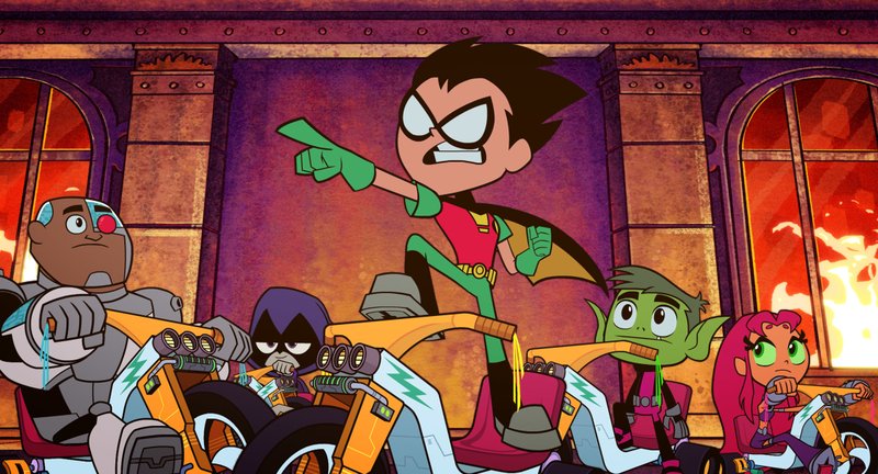 Film Review Cartoon Teen Titans Goof Across Dc Universe
