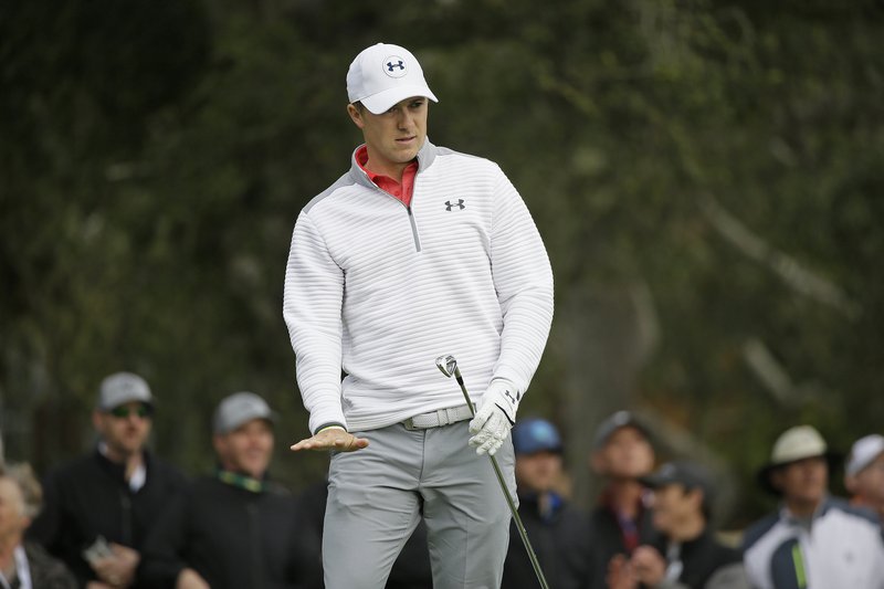 jordan spieth hat off