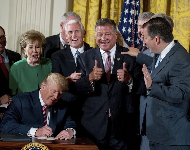 Donald Trump, Elizabeth Dole, Mike Pence, Ted Cruz