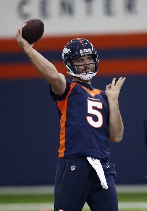 Fangio, Flacco make their on-field 