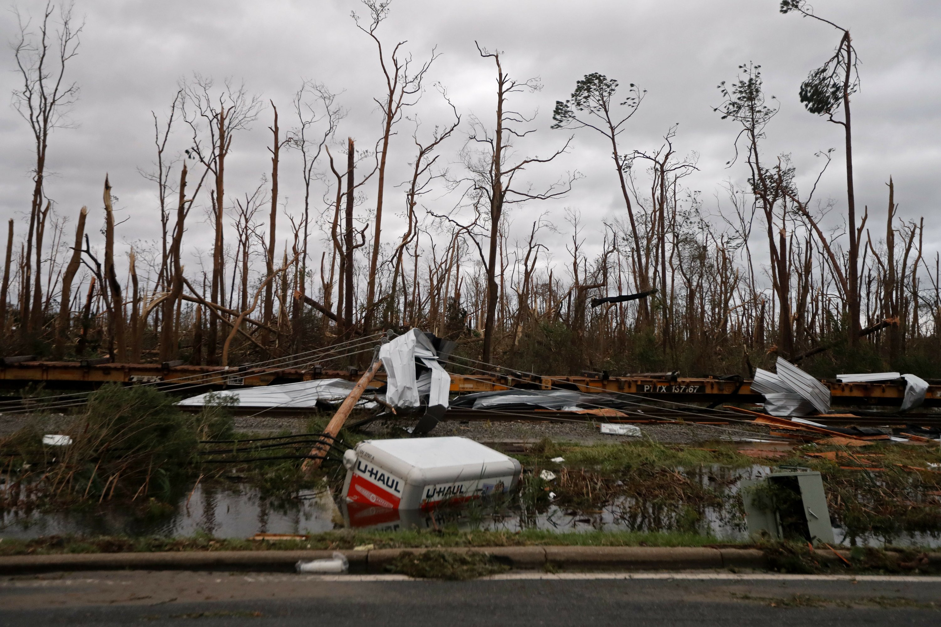 Michael charges into Southeast after slamming north Florida