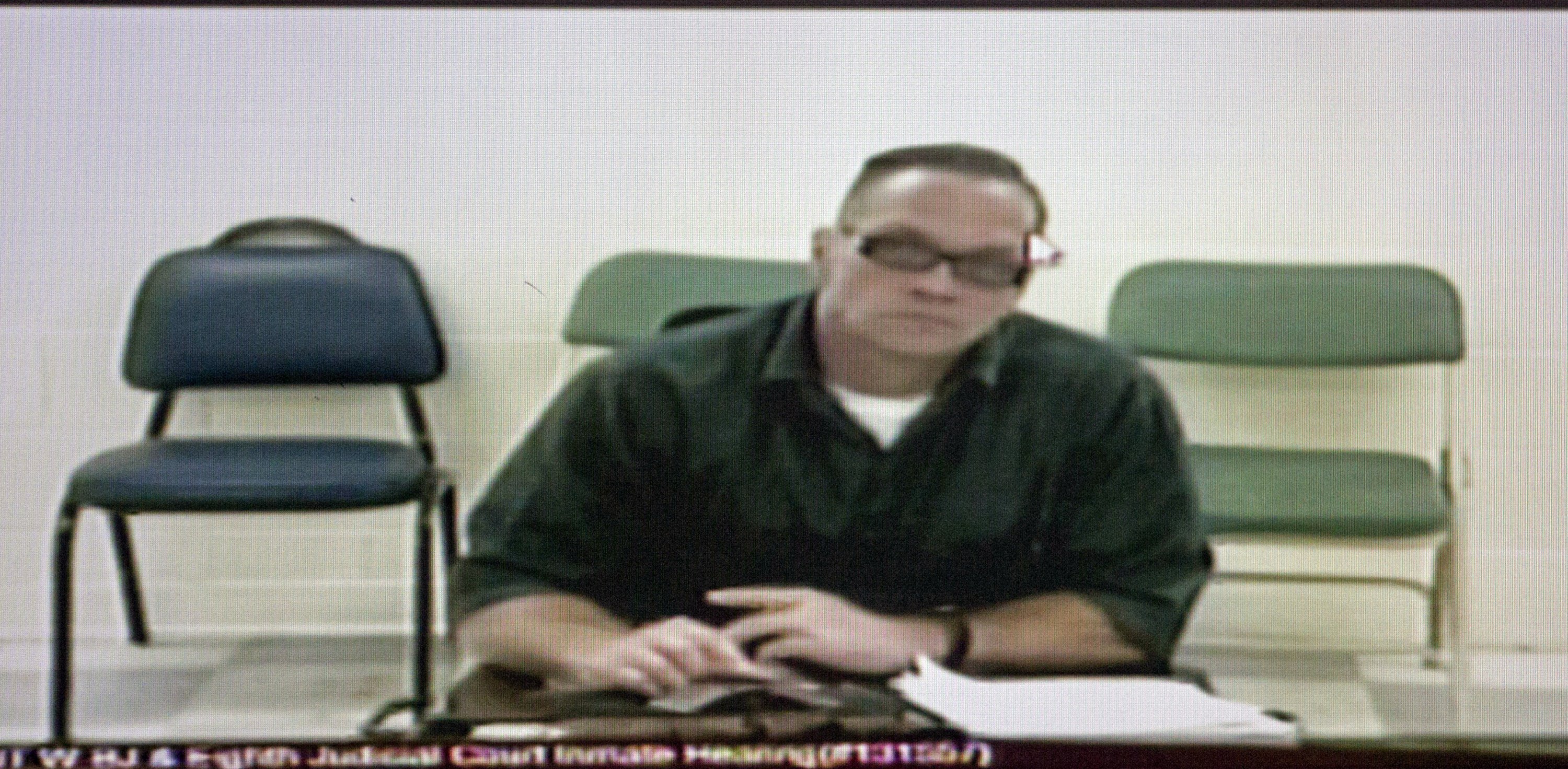 Nevada officials say death row inmate trying to kill himself