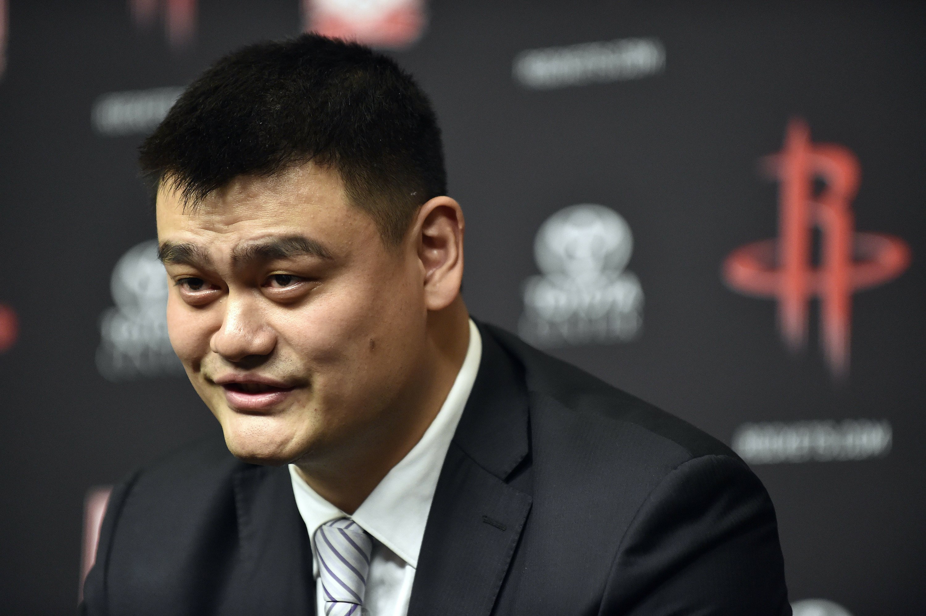 yao ming jersey retirement