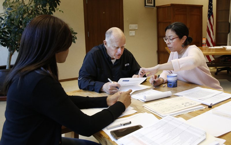 Camille Wagner, Jerry Brown, Graciela Castillo-Krings